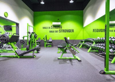 The main fitness suite area at Hazel Grove Sports Centre